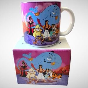 WALT DISNEY Vintage Aladdin Collectors Mug New In Box